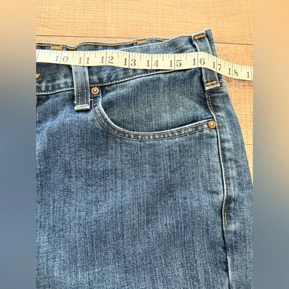 Carhartt Straight Traditional Fit Medium Wash Men’s Jeans 34 x 32